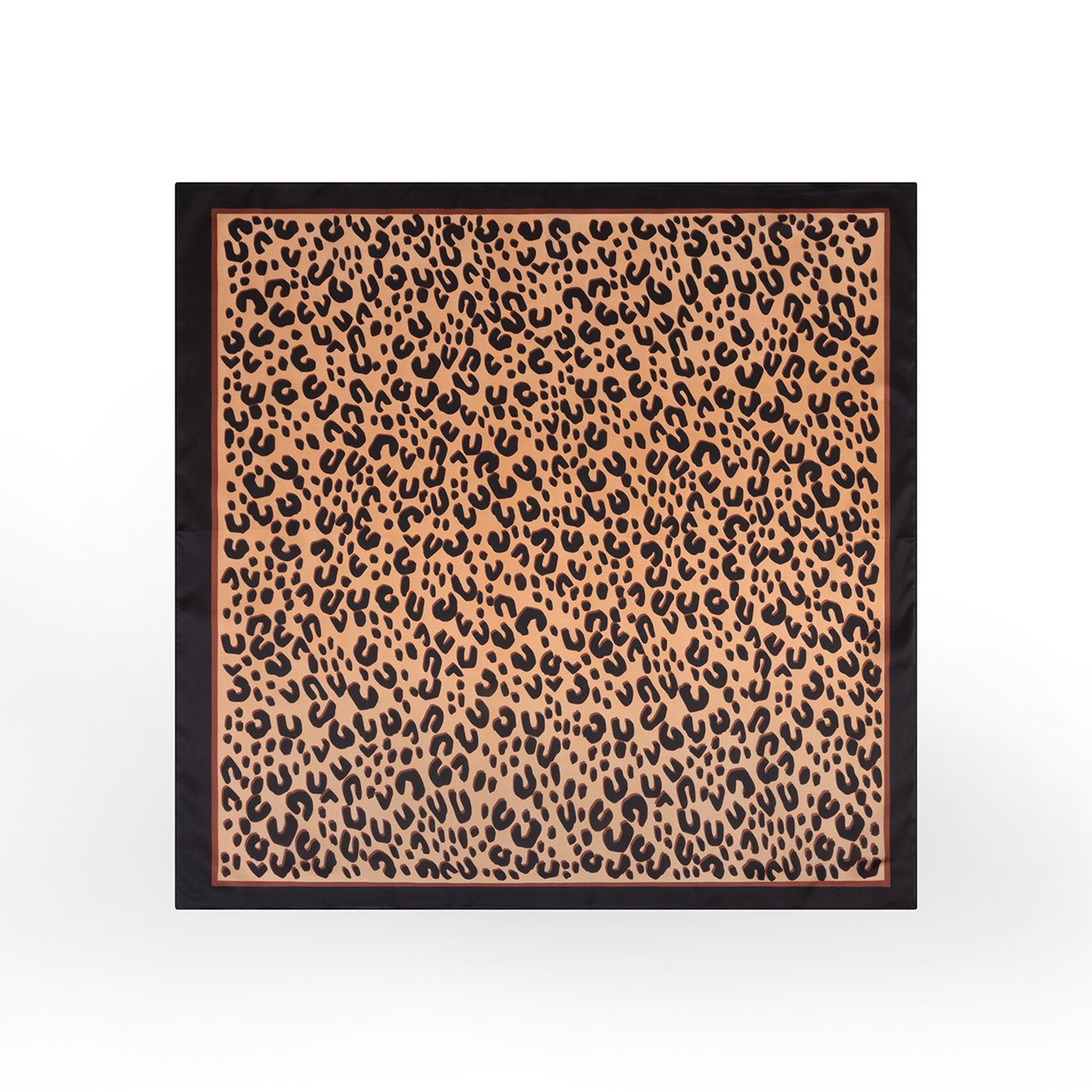 Scarf - Leopard - Black