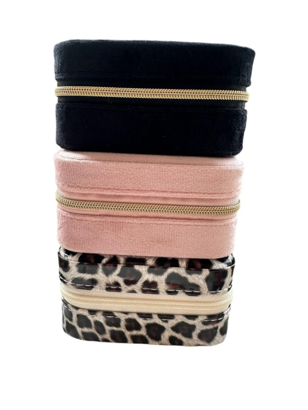 Jewellery Box - Velvet Pink