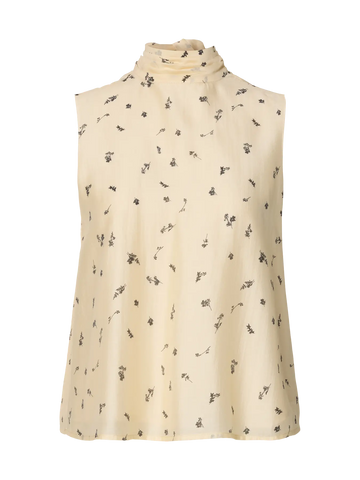 Slfiris tie top b - angora aop