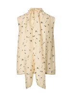 Slfiris tie top b - angora aop