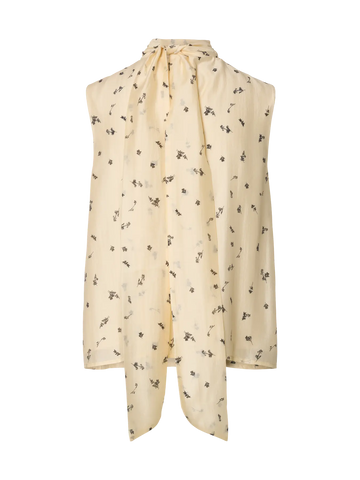 Slfiris tie top b - angora aop