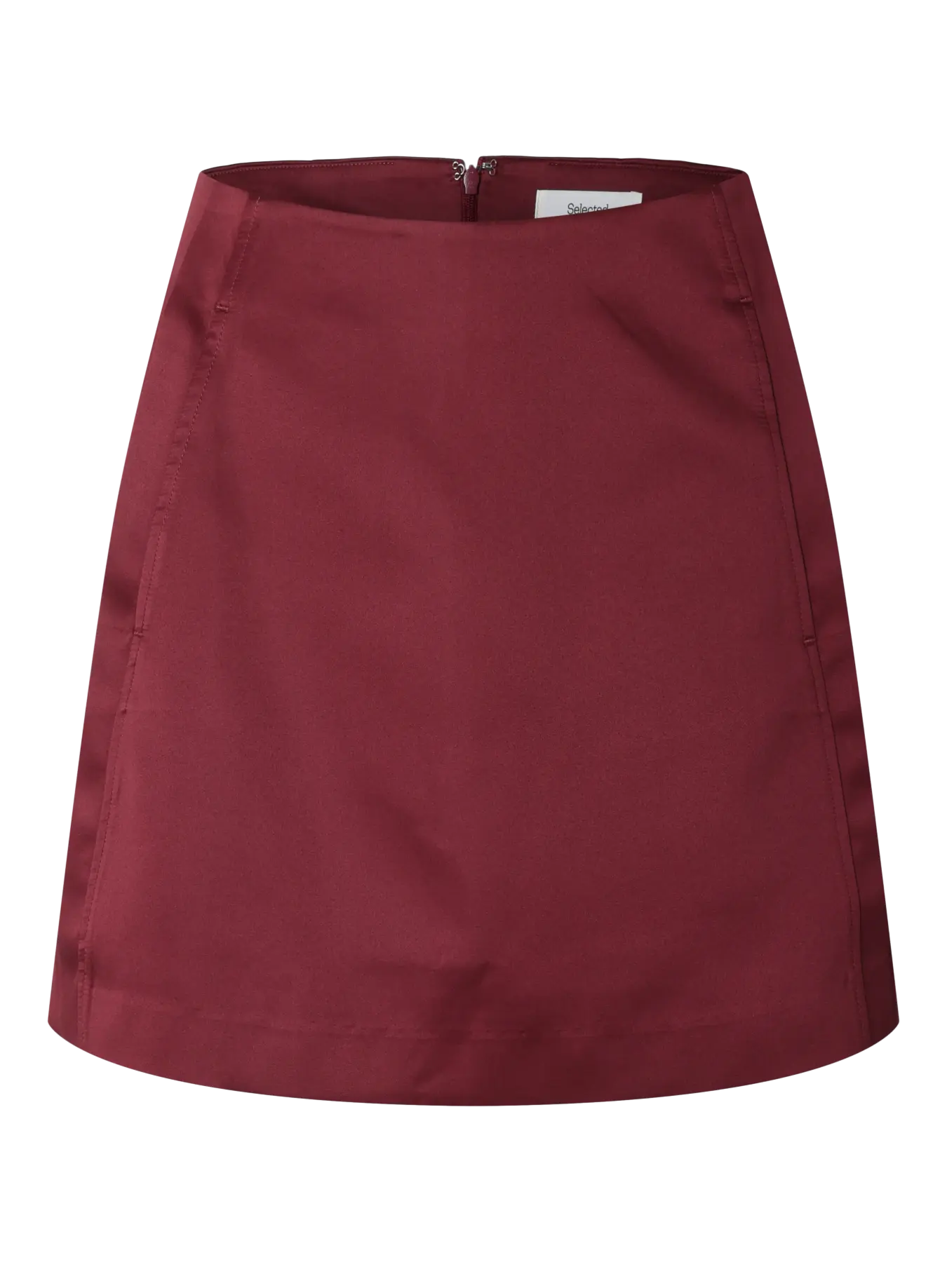 Slwathena mw short skirt - tawny port