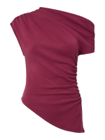 Yaspalimi off shoulder top - rhododendron