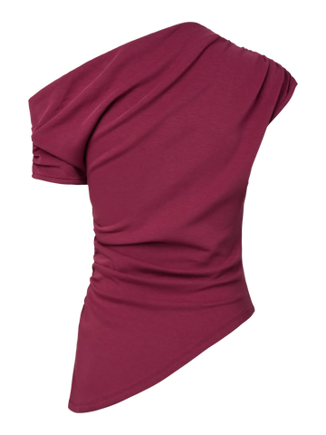 Yaspalimi off shoulder top - rhododendron