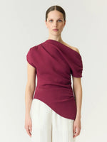 Yaspalimi off shoulder top - rhododendron