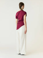 Yaspalimi off shoulder top - rhododendron