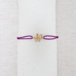 Two hearts bracelet