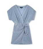 Knitted wrap dress SANNE