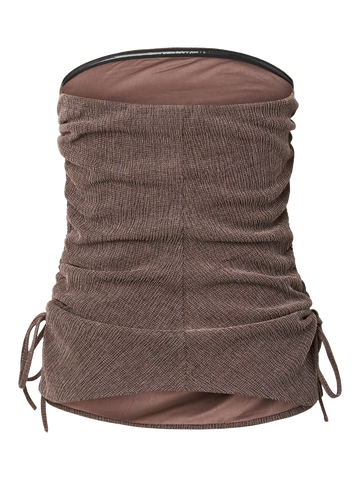 Yasibela tube top - fest - coffee bean