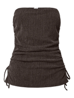 Yasibela tube top - fest - coffee bean