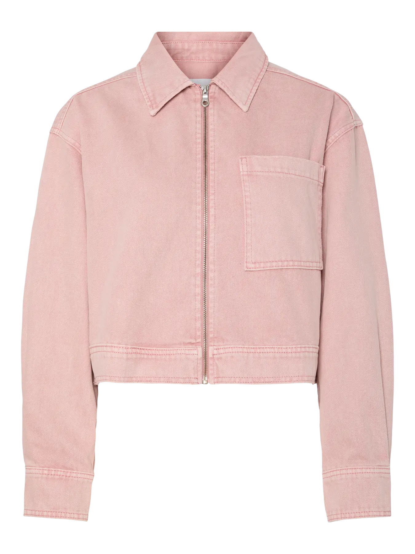YASSUN LS CROP DENIM JACKET