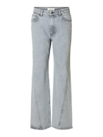 Slfwide rosa - kori hw twisted jeans