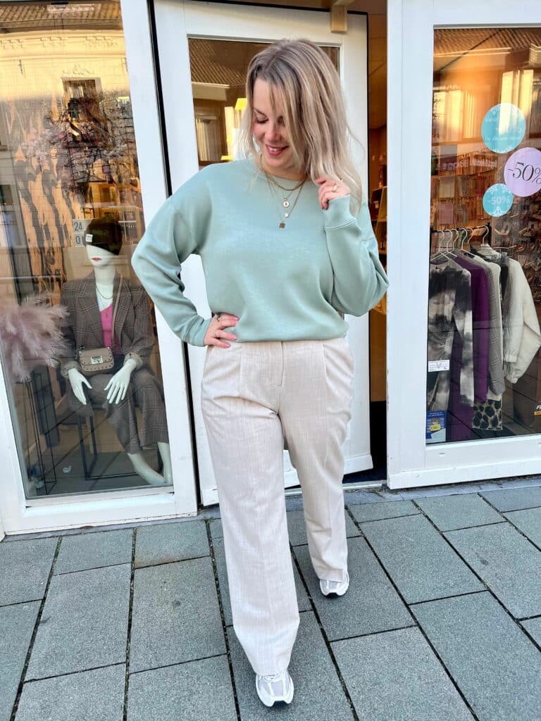 MSCHIma Q Sweatshirt - Green milieu