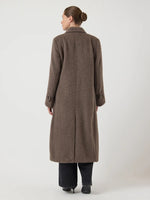 Yasfuri ls long coat - sepia tint