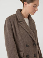 Yasfuri ls long coat - sepia tint