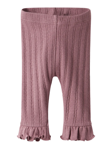 Nbfrita sig slim legging lil - nostalgia rose