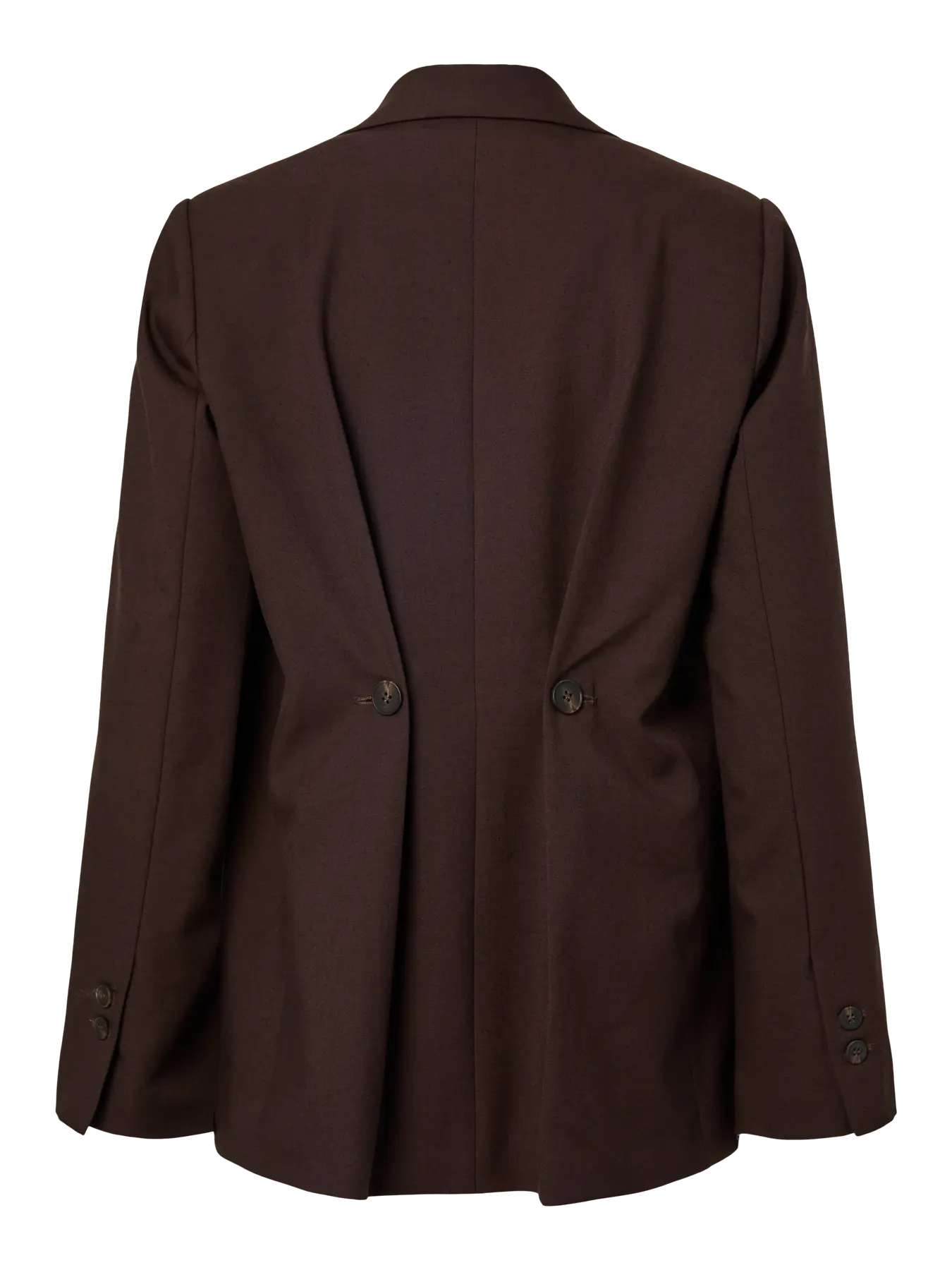 Yasriu ls blazer - coffee bean