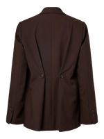 Yasriu ls blazer - coffee bean