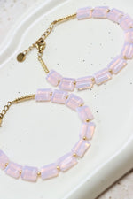 Gummy bracelet gold
