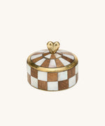 Heart circus box medium - woody