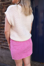 Slfpenny knit vest - Birch