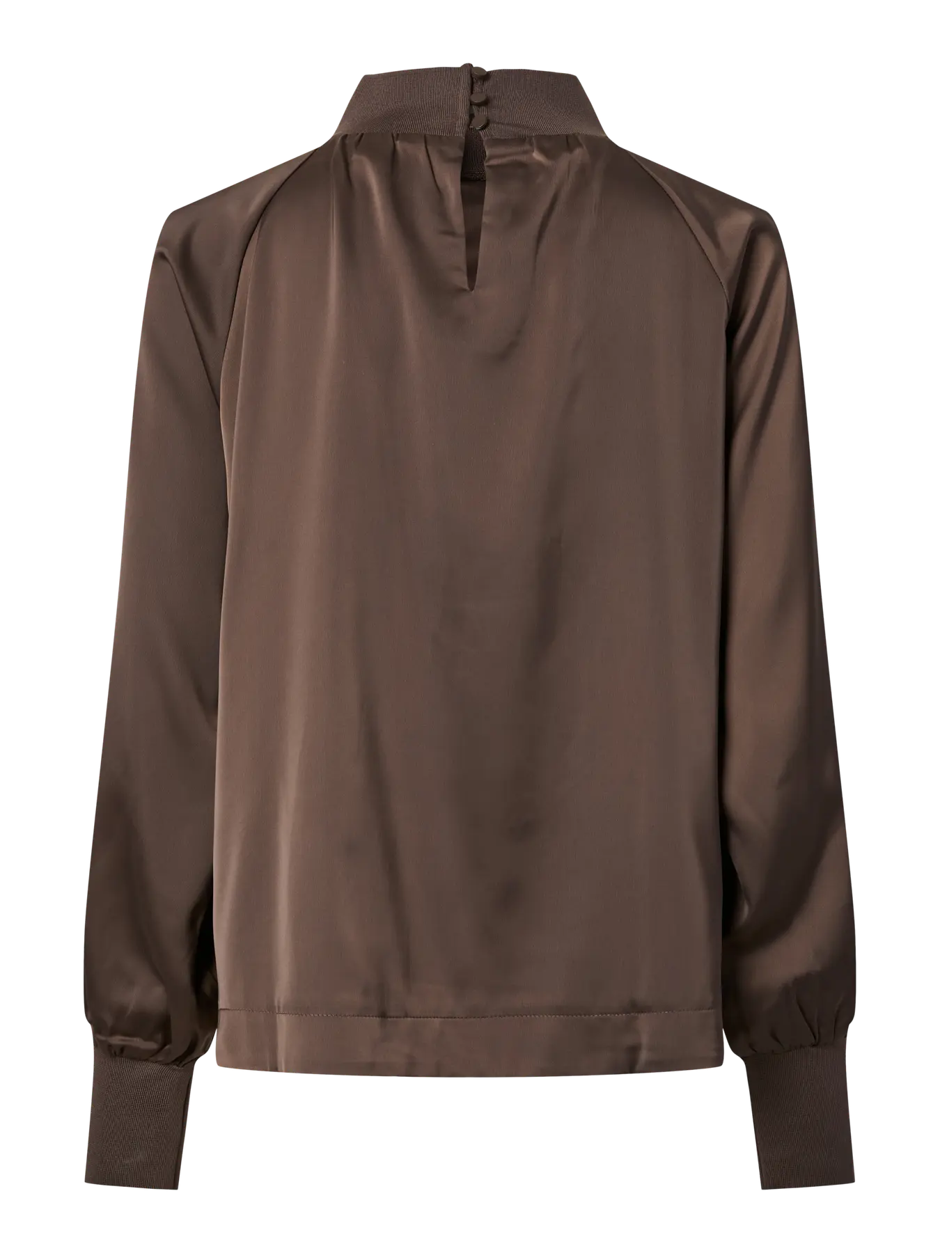 Yaspelana ls top - chocolate brown