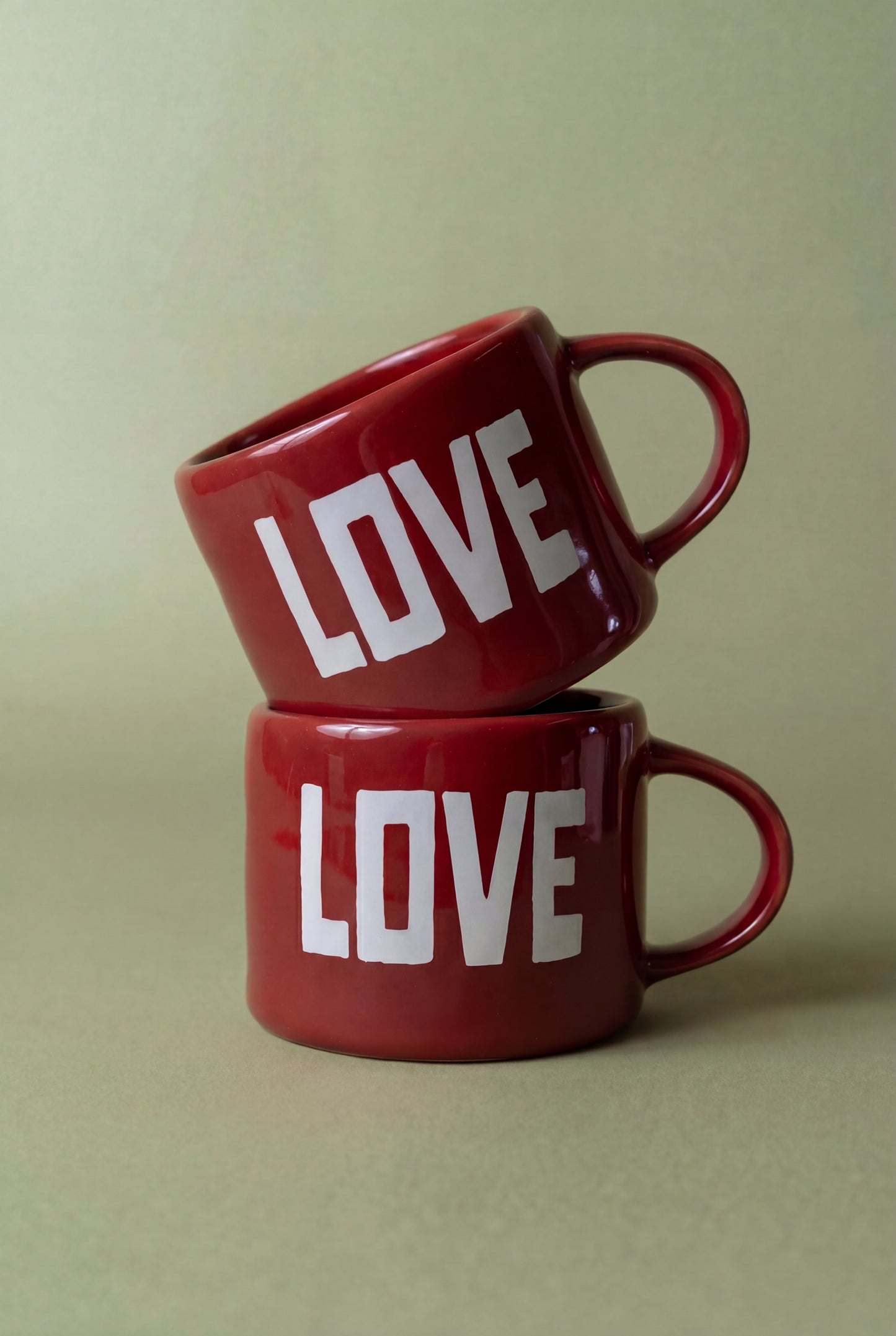 Sisi cup Love - rood wit