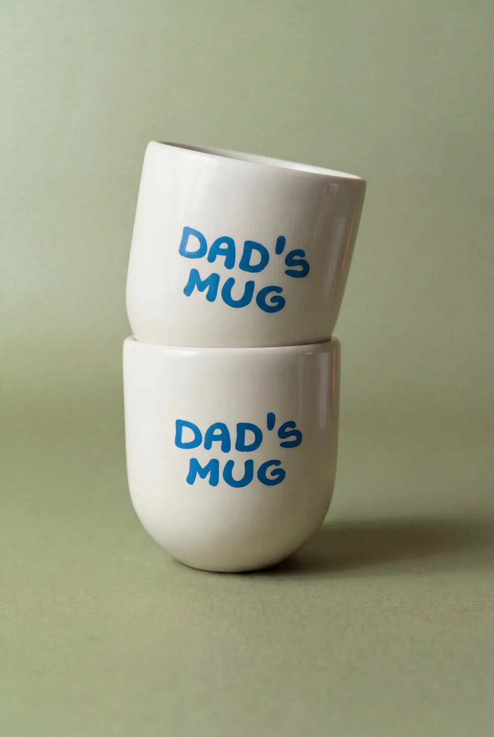 Sisi cup Dad's Mug - wit/blauw