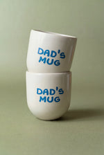 Sisi cup Dad's Mug - wit/blauw