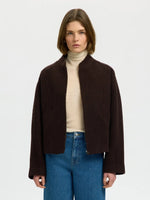 Slwjacqueline wool blend jacket - Delicioso