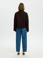 Slwjacqueline wool blend jacket - Delicioso
