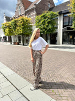 Straight pants SEM - Leopard