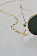 Oval chain sunny gold