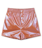 Shiny pu short LYNN