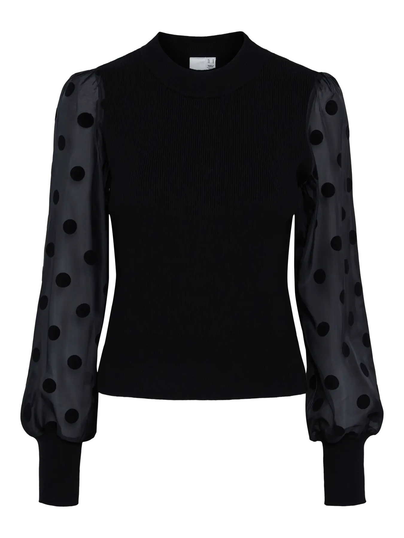Yasdotme ls knit pullover - Black