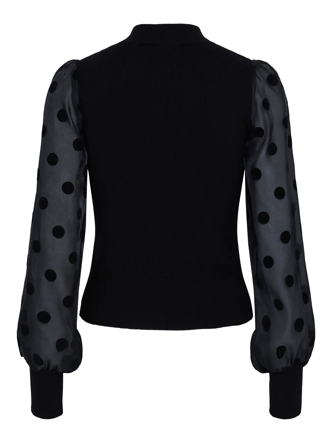 Yasdotme ls knit pullover - Black