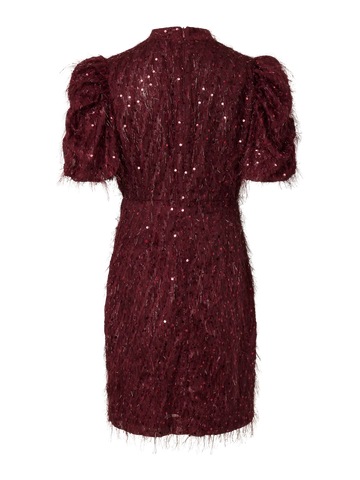 Yasilza 2/4 sequin dress - port royale