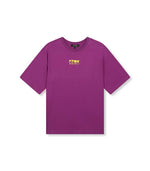 Oversized t-shirt MAGGY - Purple