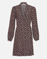 Messina Morocco dress - black flowers