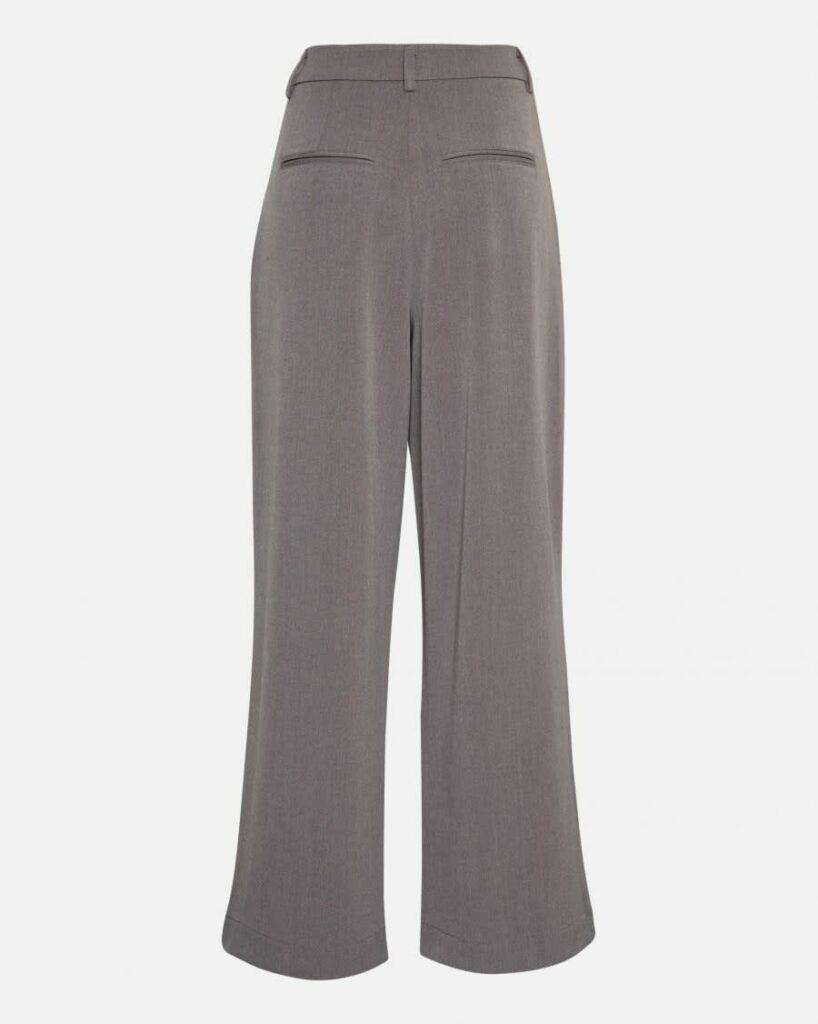 MSCHHenrika hw pant - grey melange