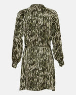 mschjoceline irida dress -  blk sand zebra