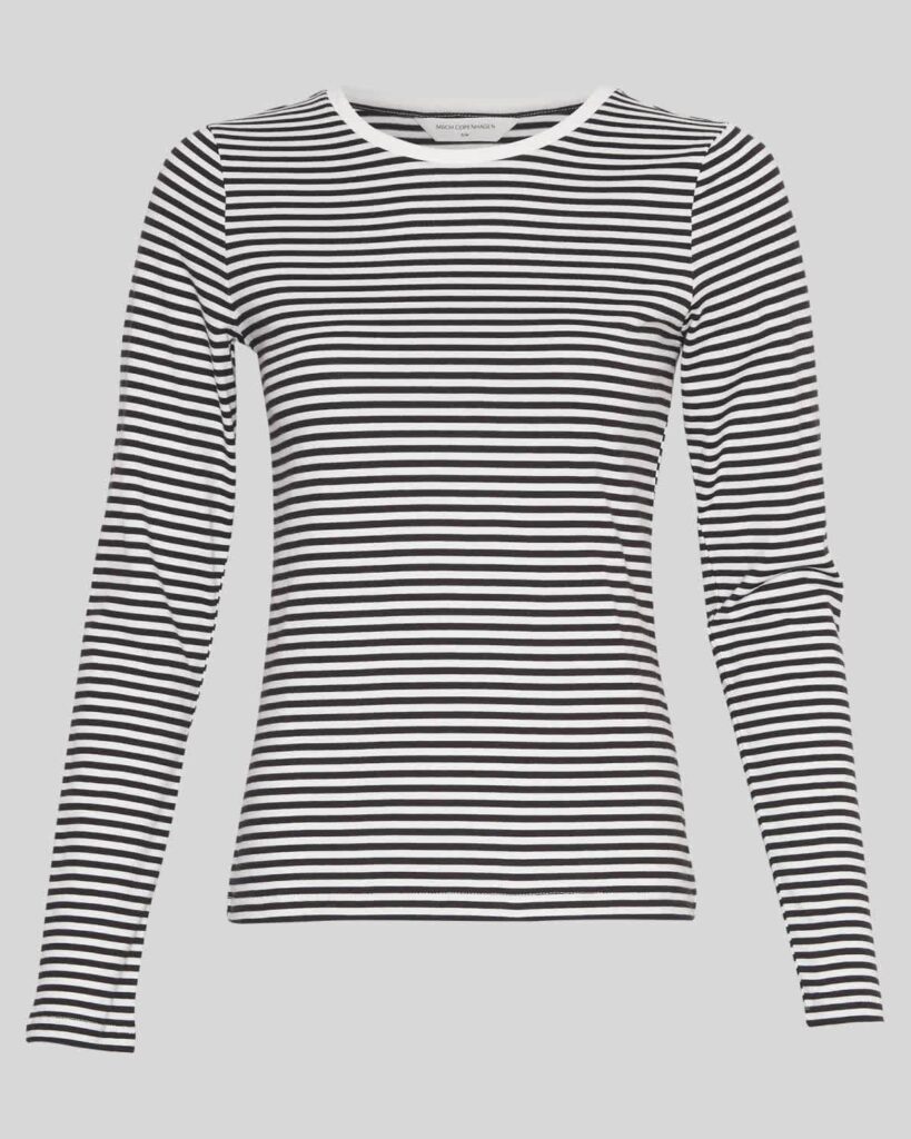 MSCHAGEMMA Hadrea o top - EGRET-BLACK