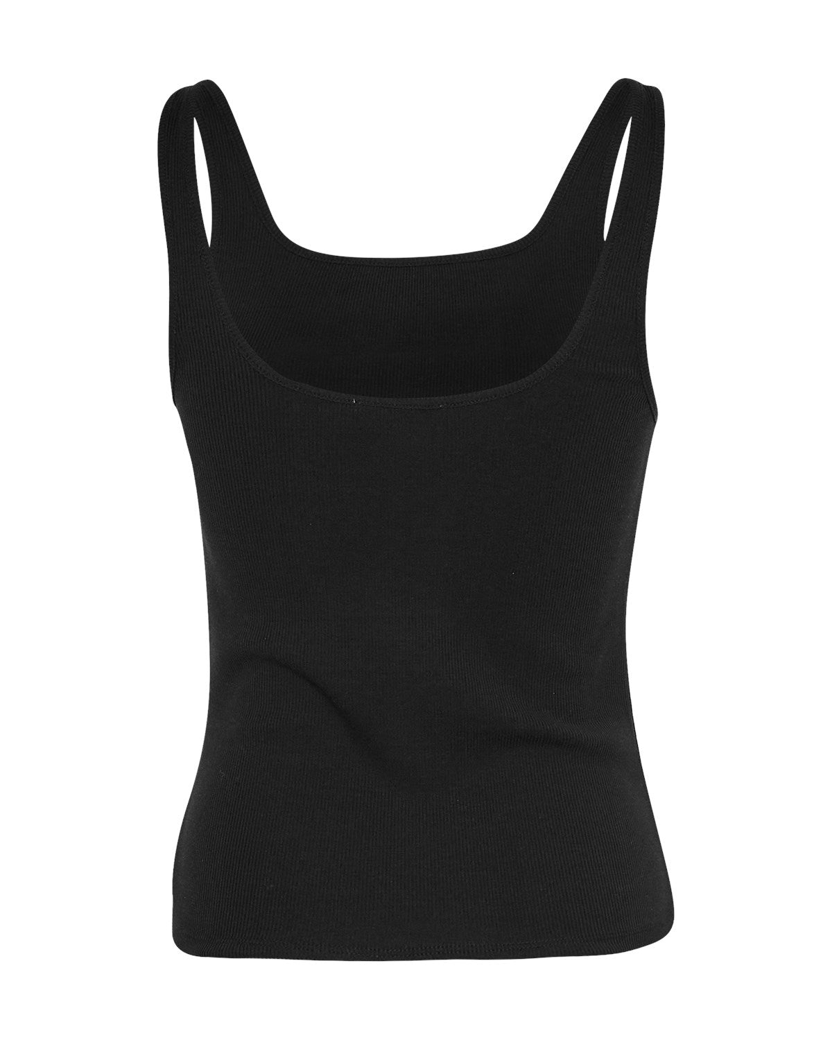 MschBetrina Rib SL Top - black