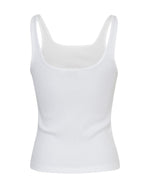 MschBetrina Rib SL Top - bright white
