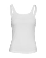 MschBetrina Rib SL Top - bright white