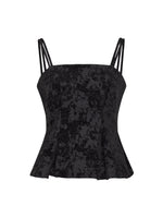 MschClaudia strap top - black