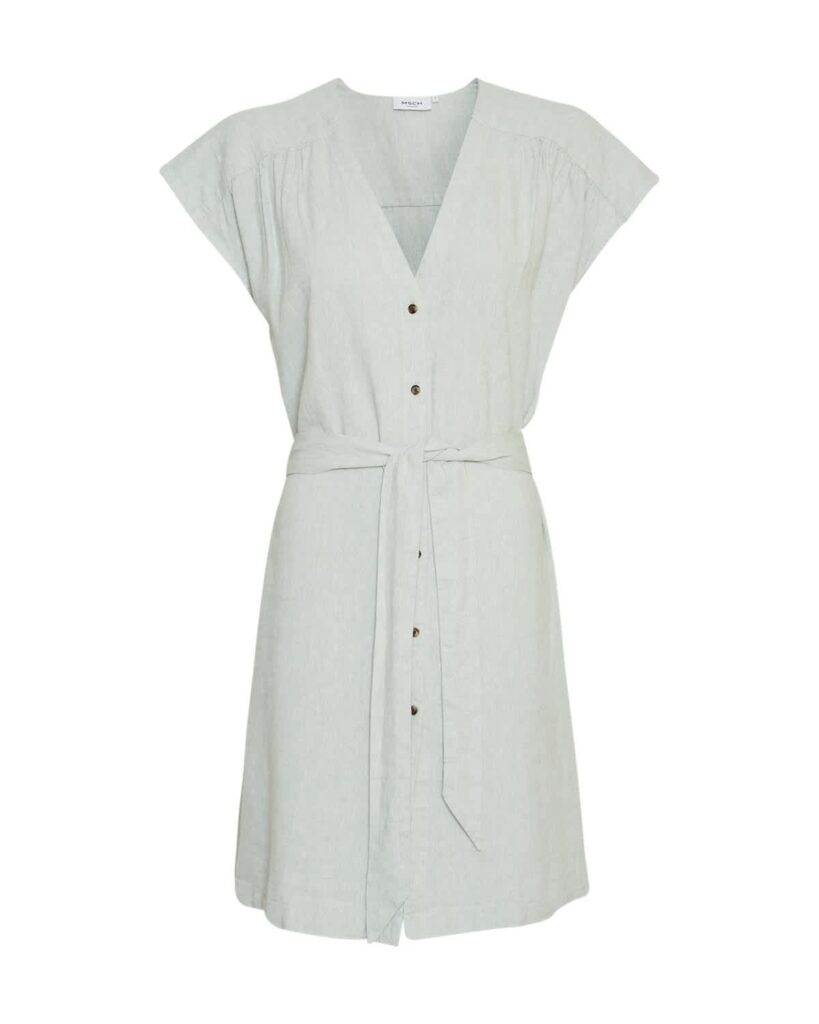 MSCHJovene Ginia SS Dress - Green M Mel