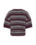 MschLycie 2/4 pullover stp - p purple/h gray