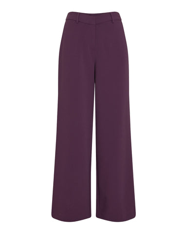 MschMacy Michelle hw wide pants regular - potent purple