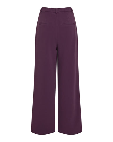 MschMacy Michelle hw wide pants regular - potent purple